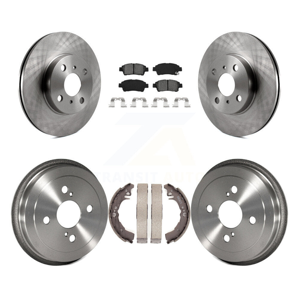 Transit Auto K8S-103382 Disc Brake Kit for 2000 Toyota Echo - Front and Rear product image