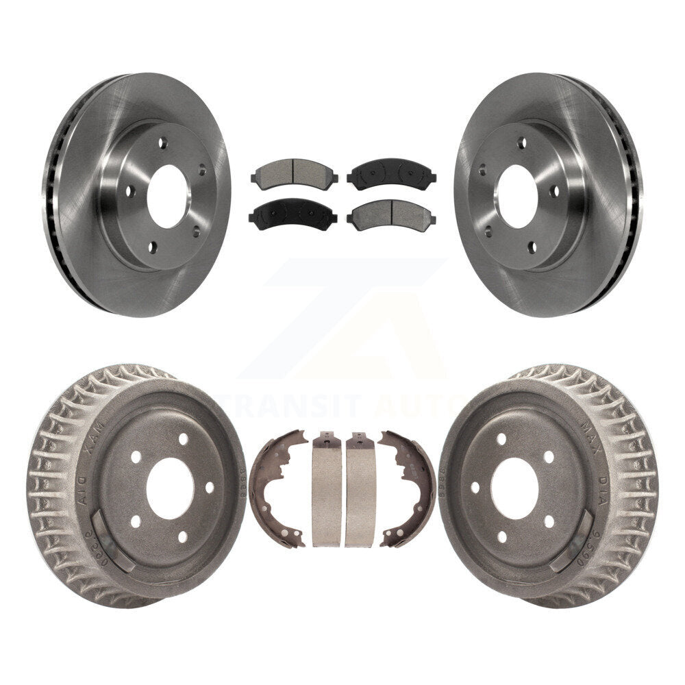 Transit Auto K8S-103383 Disc Brake Kit for 1998-2003 Chevrolet S10 - Front and Rear product image