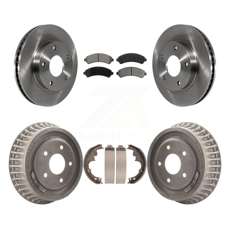 Transit Auto K8S-103383 Disc Brake Kit for 1998-2003 Chevrolet S10 - Front and Rear product image