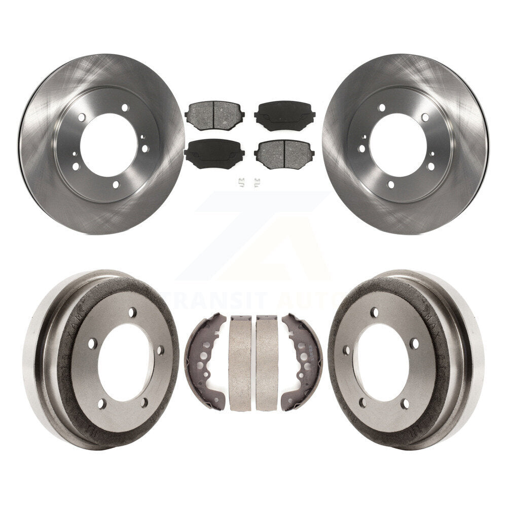 Transit Auto K8S-103384 Disc Brake Kit for 2000-2005 Suzuki Grand Vitara - Front and Rear product image