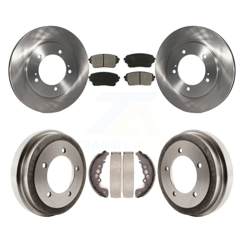 Transit Auto K8S-103385 Disc Brake Kit for 2004 Suzuki Grand Vitara - Front and Rear product image