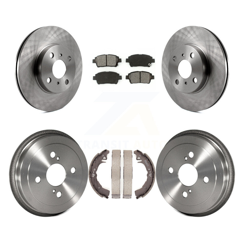 Transit Auto K8S-103390 Disc Brake Kit for 2001-2005 Toyota Echo - Front and Rear product image