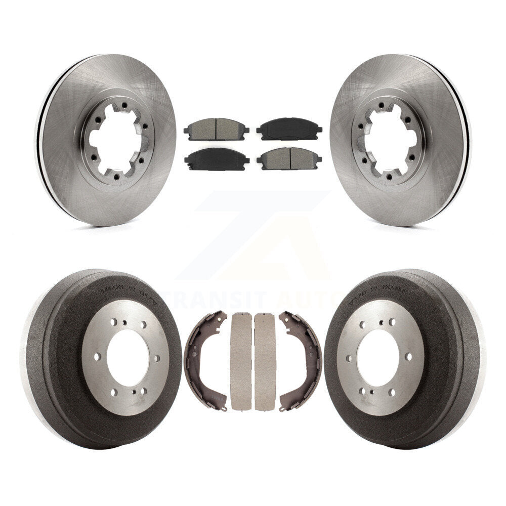 Transit Auto K8S-103394 Disc Brake Kit for 1998-2004 Nissan Pathfinder, INFINITI QX4 - Front and Rear product image