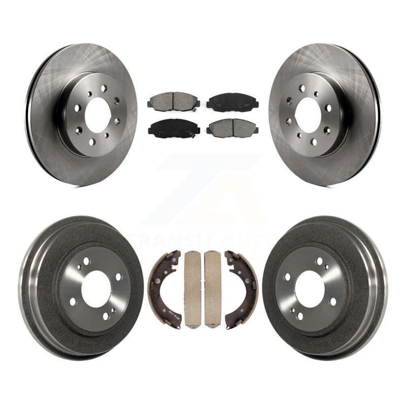 Transit Auto K8S-103401 Disc Brake Kit for 2001-2005 Honda Civic - Front and Rear product image