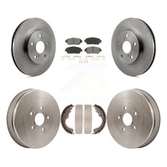 Transit Auto K8S-103409 Disc Brake Kit for 2004-2010 Toyota Sienna - Front and Rear product image