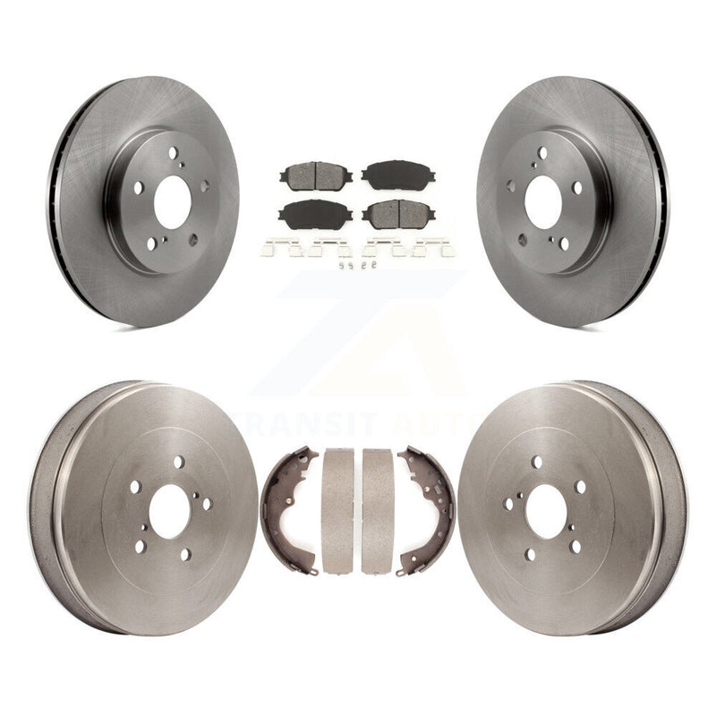 Transit Auto K8S-103409 Disc Brake Kit for 2004-2010 Toyota Sienna - Front and Rear product image