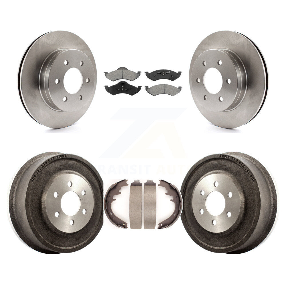 Transit Auto K8S-103410 Disc Brake Kit for 2000-2002 Dodge Dakota, Dodge Durango - Front and Rear product image