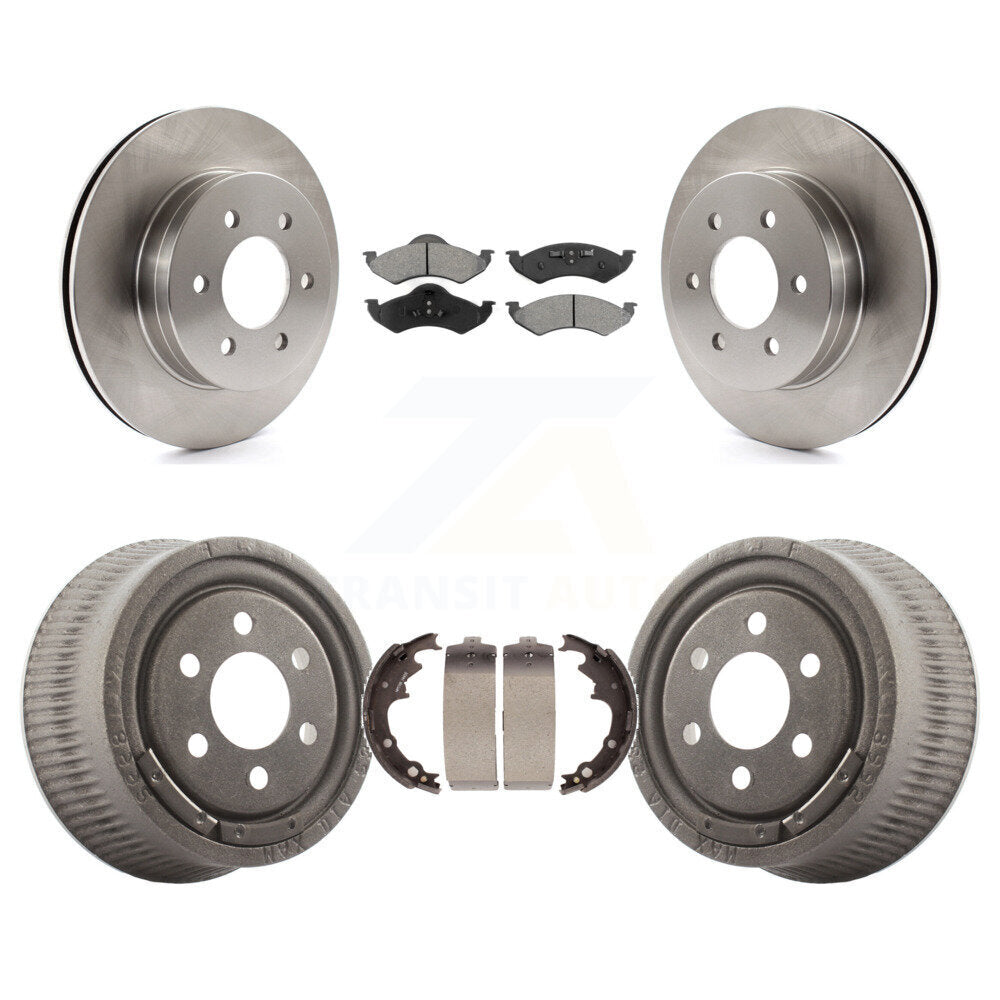 Transit Auto K8S-103411 Disc Brake Kit for 2000-2002 Dodge Dakota - Front and Rear product image