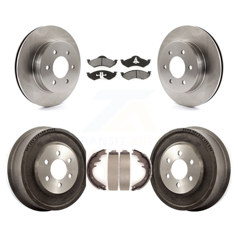 Transit Auto K8S-103412 Disc Brake Kit for 1998-1999 Dodge Durango - Front and Rear product image