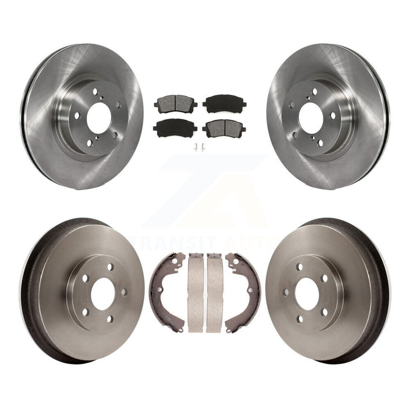 Transit Auto K8S-103420 Disc Brake Kit for 1998-2002 Subaru Forester - Front and Rear product image