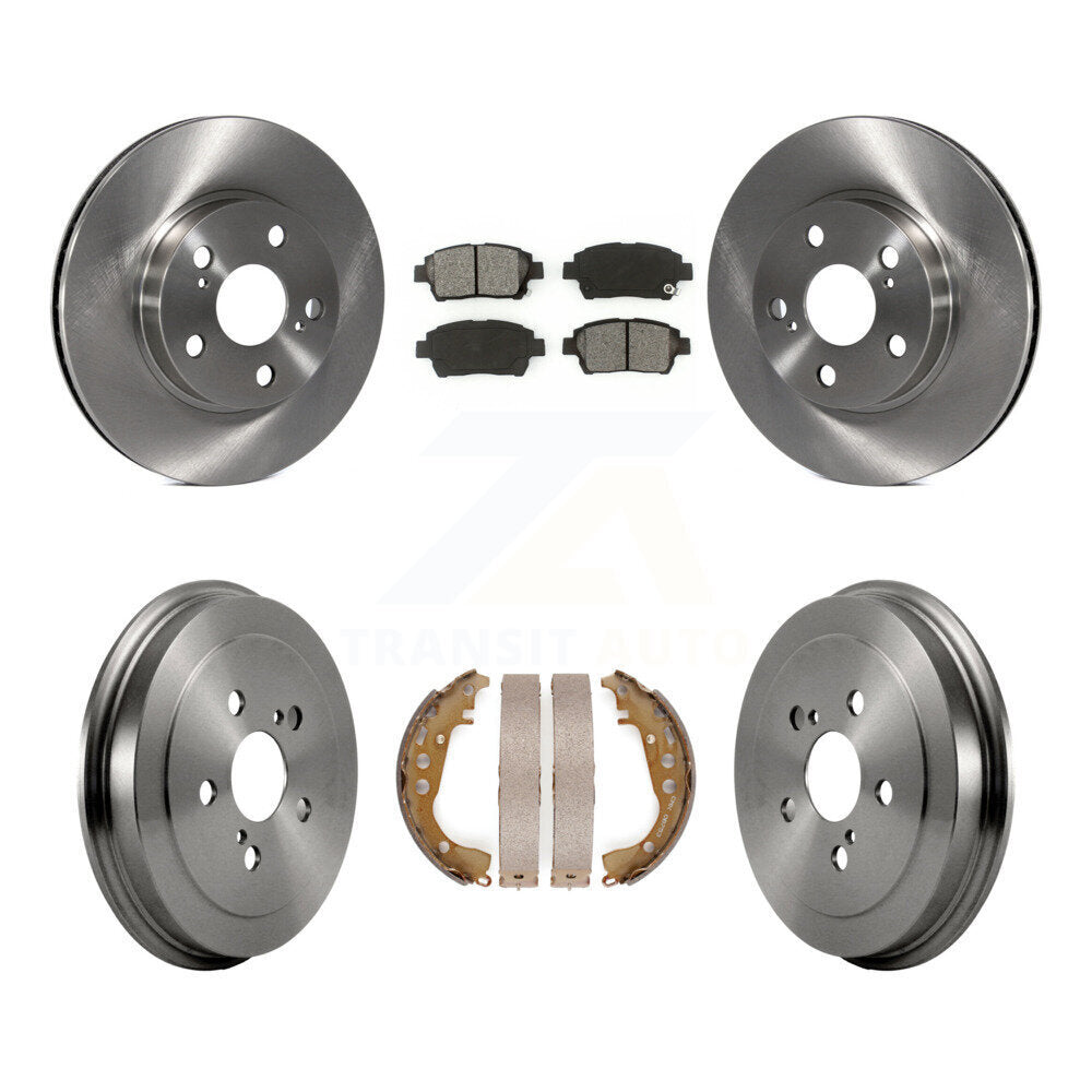 Transit Auto K8S-103424 Disc Brake Kit for 2004-2008 Toyota Prius - Front and Rear product image