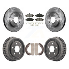 Transit Auto K8S-103426 Disc Brake Kit for 1997-2005 Chevrolet Classic, Oldsmobile Alero, Pontiac Grand Am & more - Front and Rear product image