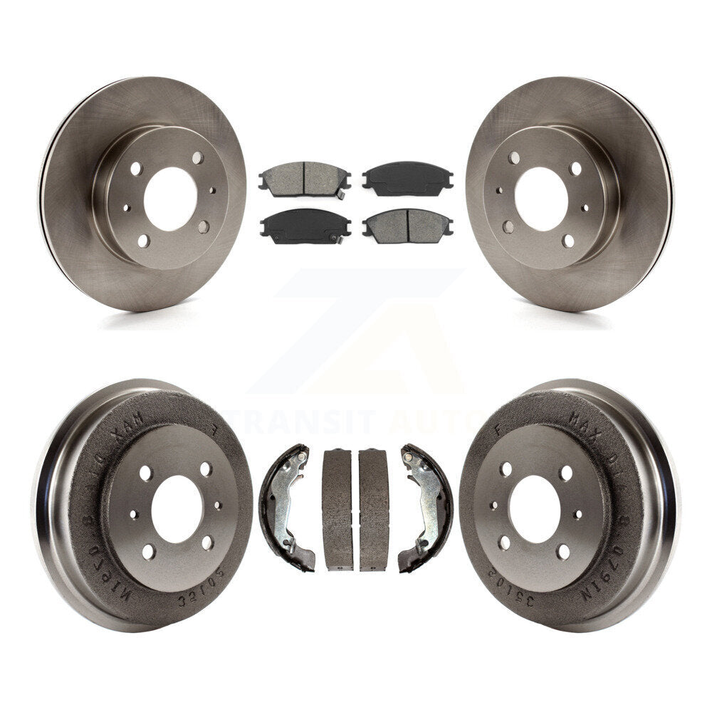 Transit Auto K8S-103429 Disc Brake Kit for 2003-2005 Hyundai Accent - Front and Rear product image