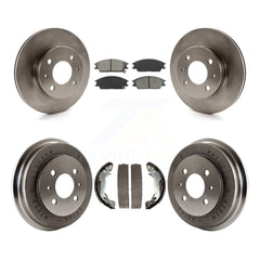 Transit Auto K8S-103429 Disc Brake Kit for 2003-2005 Hyundai Accent - Front and Rear product image