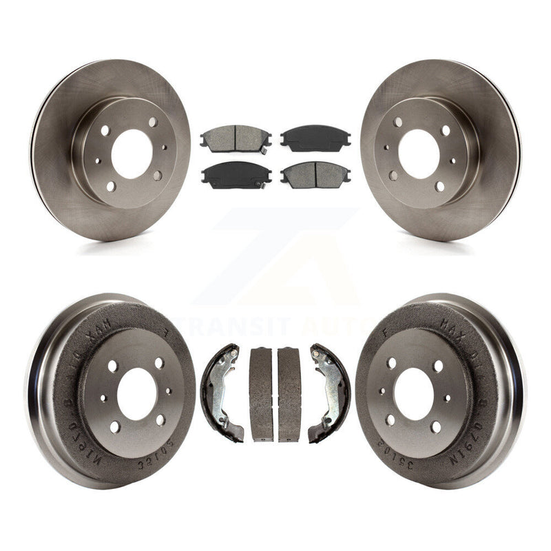 Transit Auto K8S-103429 Disc Brake Kit for 2003-2005 Hyundai Accent - Front and Rear product image