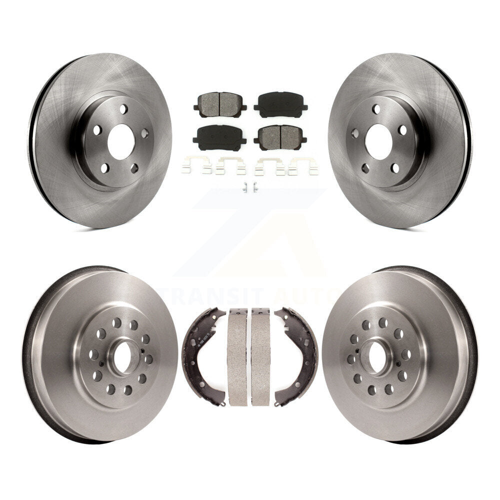 Transit Auto K8S-103436 Disc Brake Kit for 2003-2006 Pontiac Vibe, Toyota Matrix - Front and Rear product image