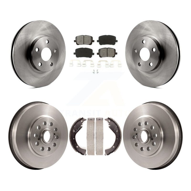 Transit Auto K8S-103436 Disc Brake Kit for 2003-2006 Pontiac Vibe, Toyota Matrix - Front and Rear product image