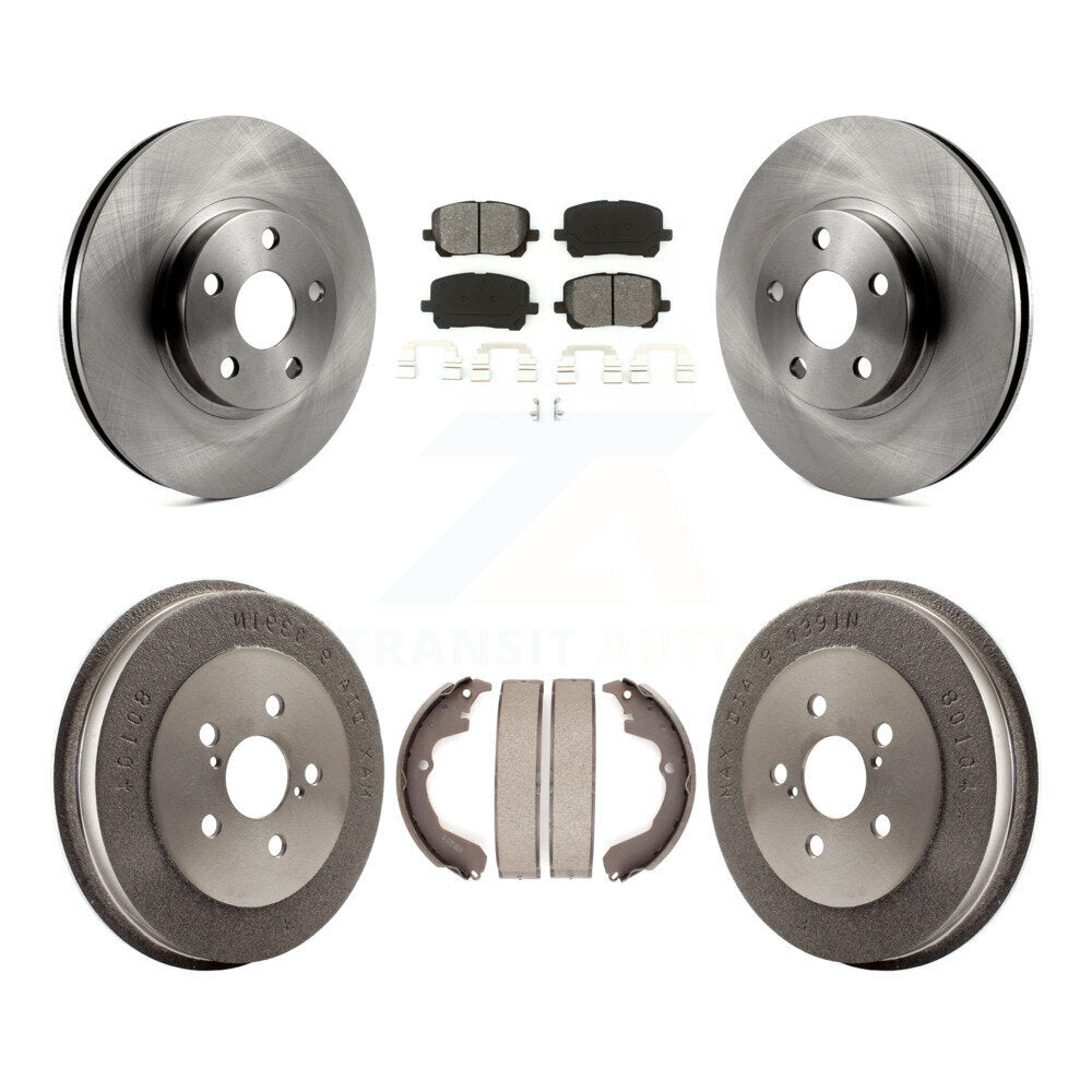 Transit Auto K8S-103437 Disc Brake Kit for 2003-2008 Pontiac Vibe, Toyota Matrix - Front and Rear product image