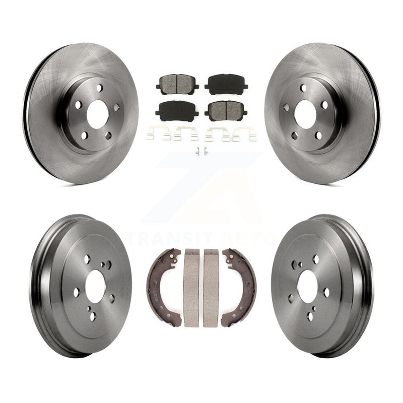 Transit Auto K8S-103438 Disc Brake Kit for 2003-2008 Toyota Corolla - Front and Rear product image