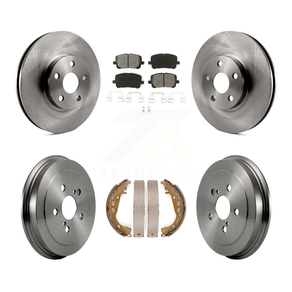 Transit Auto K8S-103439 Disc Brake Kit for 2003-2008 Toyota Corolla - Front and Rear product image