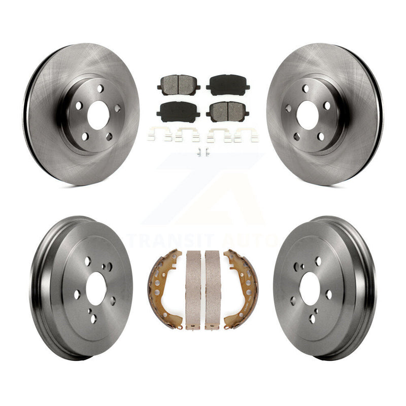 Transit Auto K8S-103439 Disc Brake Kit for 2003-2008 Toyota Corolla - Front and Rear product image