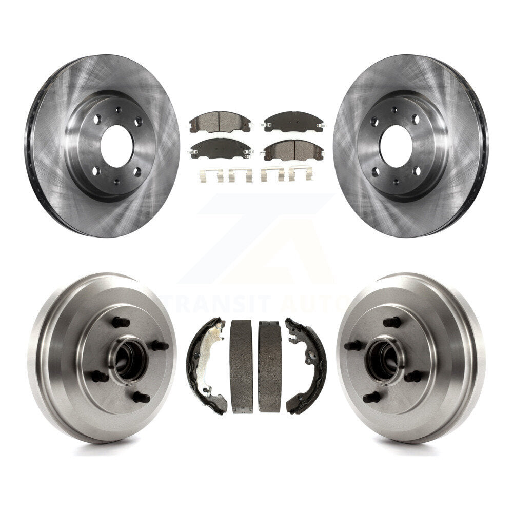 Transit Auto K8S-103440 Disc Brake Kit for 2009-2011 Ford Focus - Front and Rear product image