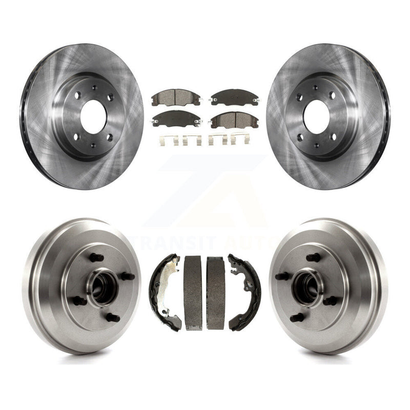 Transit Auto K8S-103440 Disc Brake Kit for 2009-2011 Ford Focus - Front and Rear product image