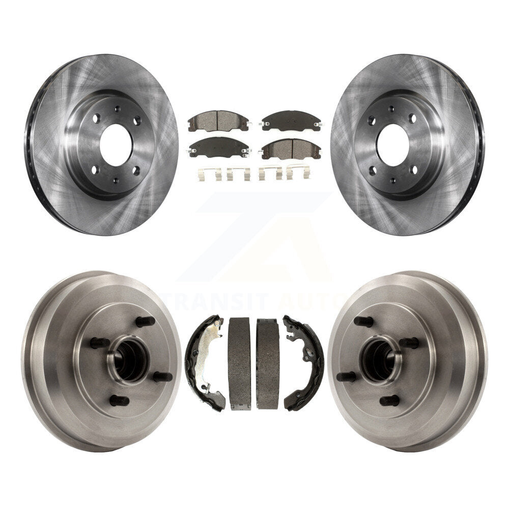 Transit Auto K8S-103441 Disc Brake Kit for 2008 Ford Focus - Front and Rear product image