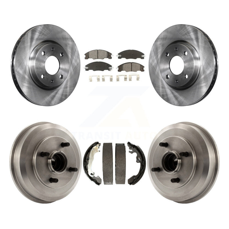 Transit Auto K8S-103441 Disc Brake Kit for 2008 Ford Focus - Front and Rear product image