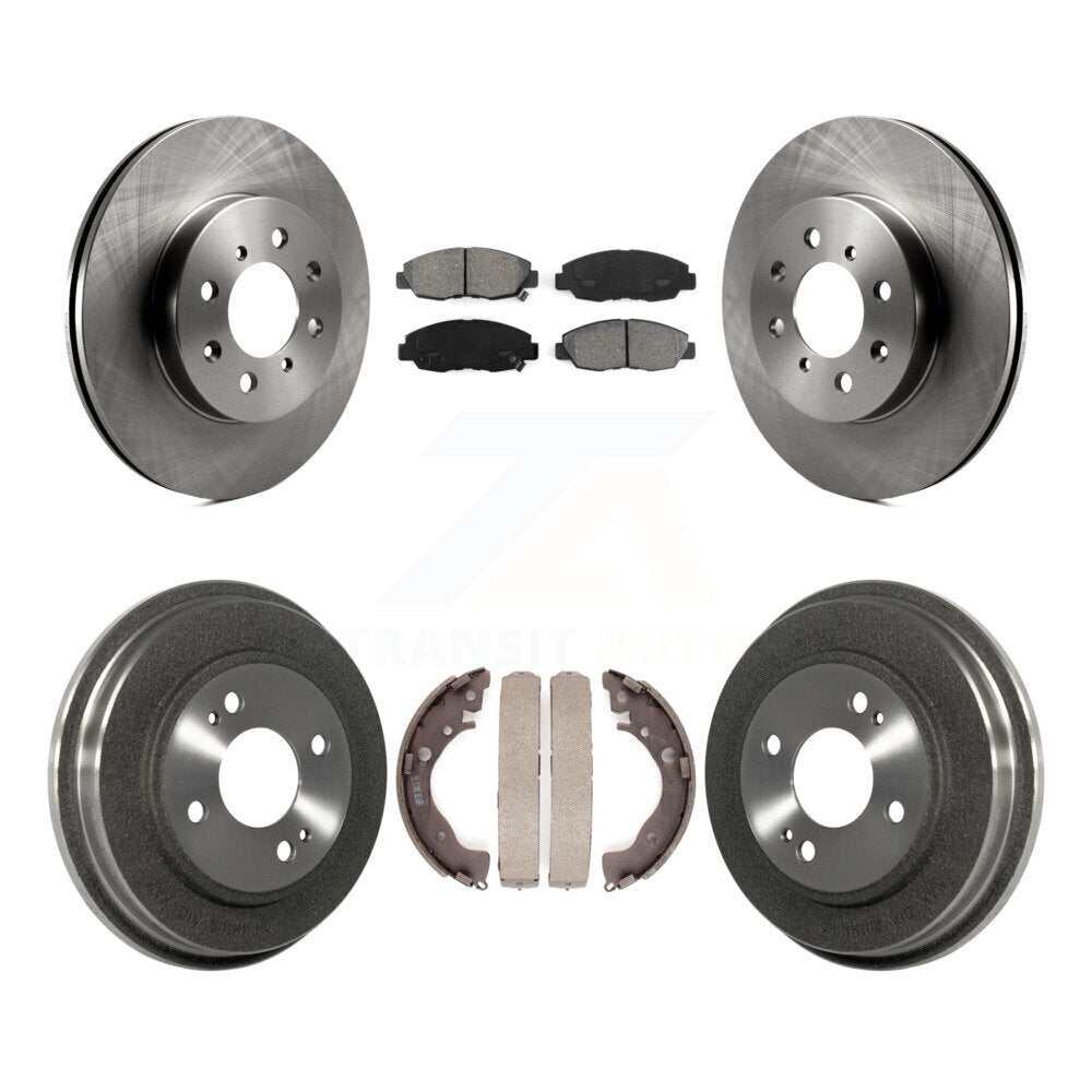 Transit Auto K8S-103442 Disc Brake Kit for 2010-2014 Honda Insight - Front and Rear product image