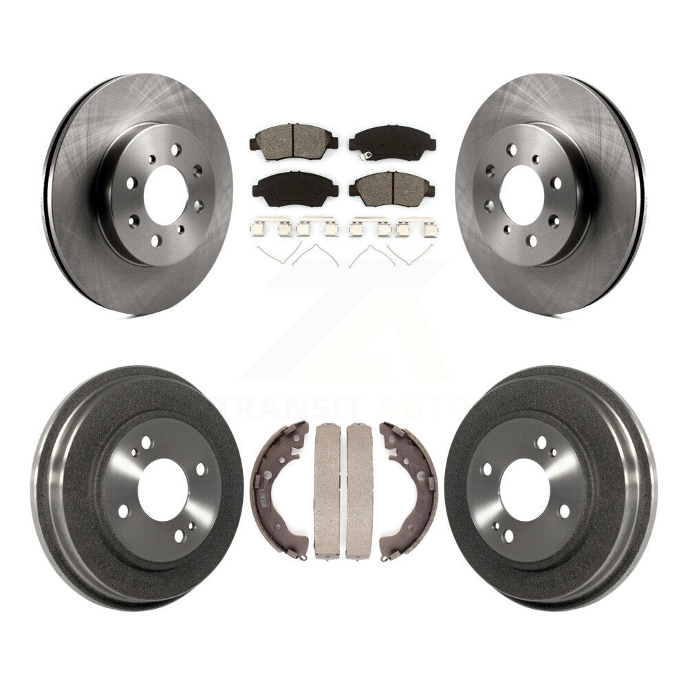 Transit Auto K8S-103443 Disc Brake Kit for 2009-2013 Honda Fit - Front and Rear product image