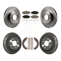 Transit Auto K8S-103443 Disc Brake Kit for 2009-2013 Honda Fit - Front and Rear product image