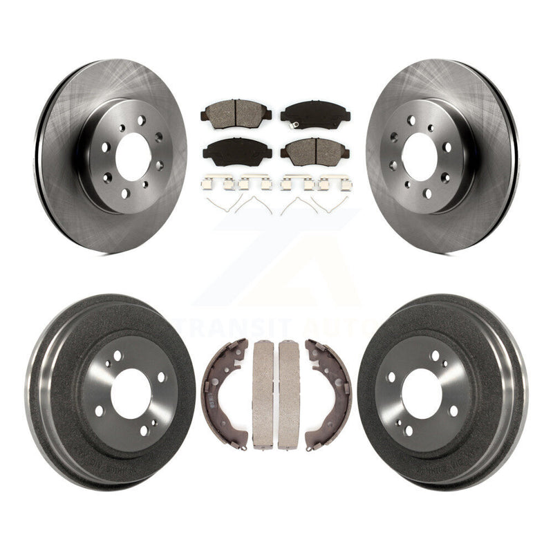 Transit Auto K8S-103443 Disc Brake Kit for 2009-2013 Honda Fit - Front and Rear product image