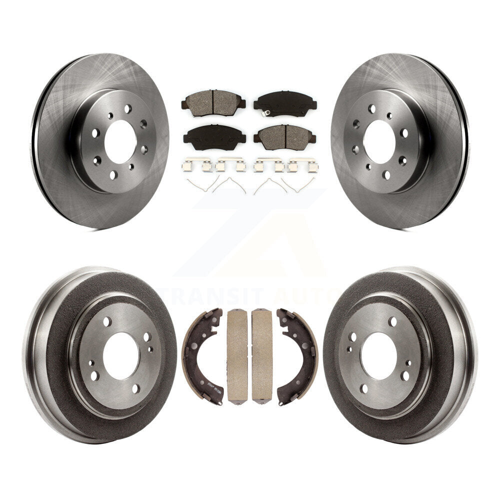 Transit Auto K8S-103444 Disc Brake Kit for 2007-2008 Honda Fit - Front and Rear product image