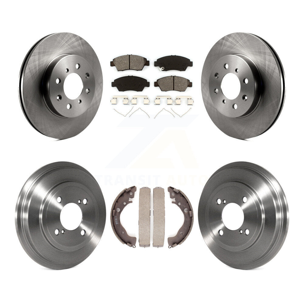 Transit Auto K8S-103445 Disc Brake Kit for 2013 Honda Fit - Front and Rear product image