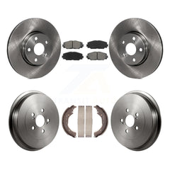 Transit Auto K8S-103446 Disc Brake Kit for 2009-2019 Toyota Corolla - Front and Rear product image