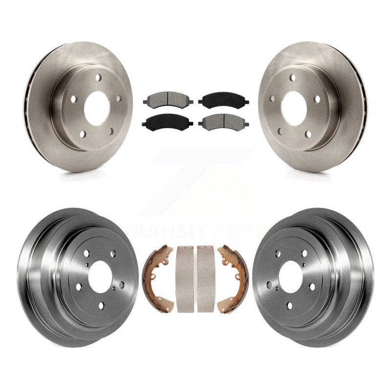 Transit Auto K8S-103453 Disc Brake Kit for 2005-2011 Ram Dakota, Mitsubishi Raider, Dodge Dakota - Front and Rear product image