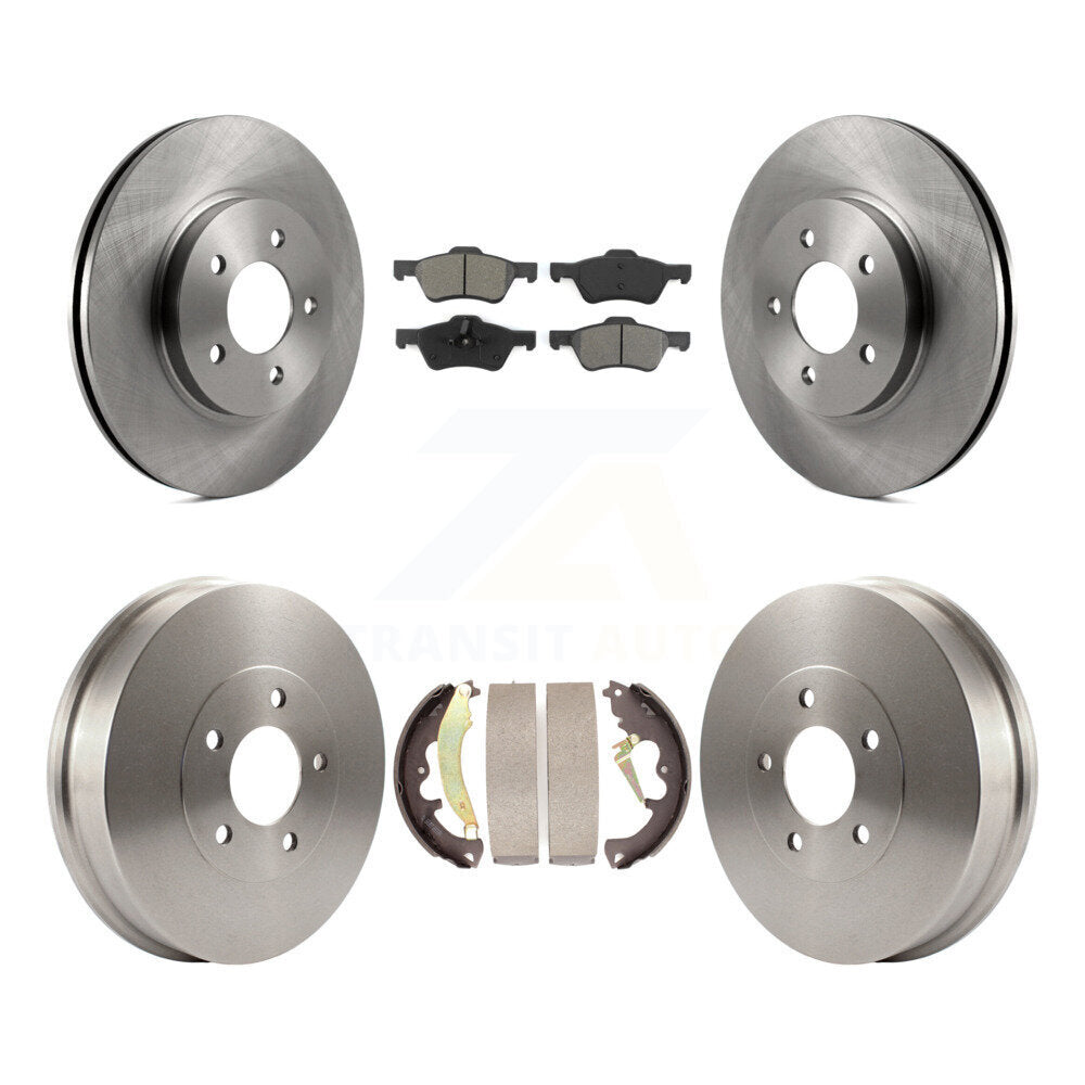 Transit Auto K8S-103456 Disc Brake Kit for 2010-2012 Ford Escape, Mercury Mariner - Front and Rear product image