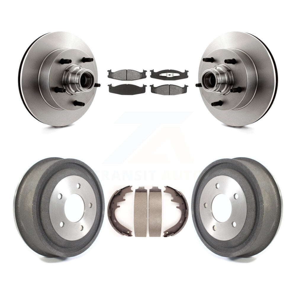 Transit Auto K8S-103463 Disc Brake Kit for 2000-2003 Ford E-150, Ford E-150 Club Wagon, Ford E-150 Econoline & more - Front and Rear product image