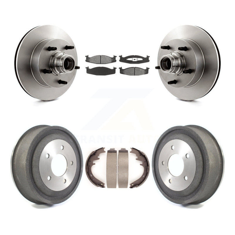 Transit Auto K8S-103463 Disc Brake Kit for 2000-2003 Ford E-150, Ford E-150 Club Wagon, Ford E-150 Econoline & more - Front and Rear product image