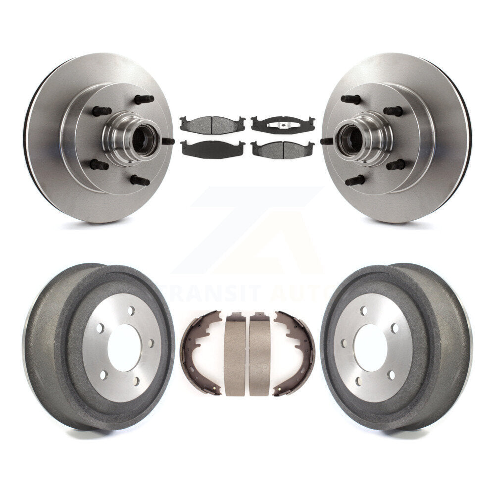 Transit Auto K8S-103468 Disc Brake Kit for 2000-2001 Ford E-150 Econoline - Front and Rear product image