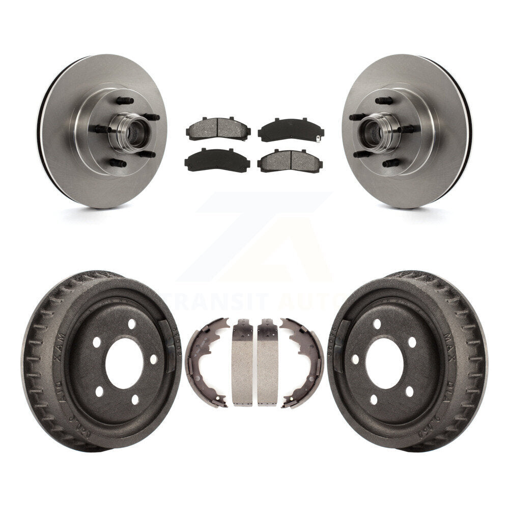 Transit Auto K8S-103471 Disc Brake Kit for 1998-2002 Ford Ranger - Front and Rear product image