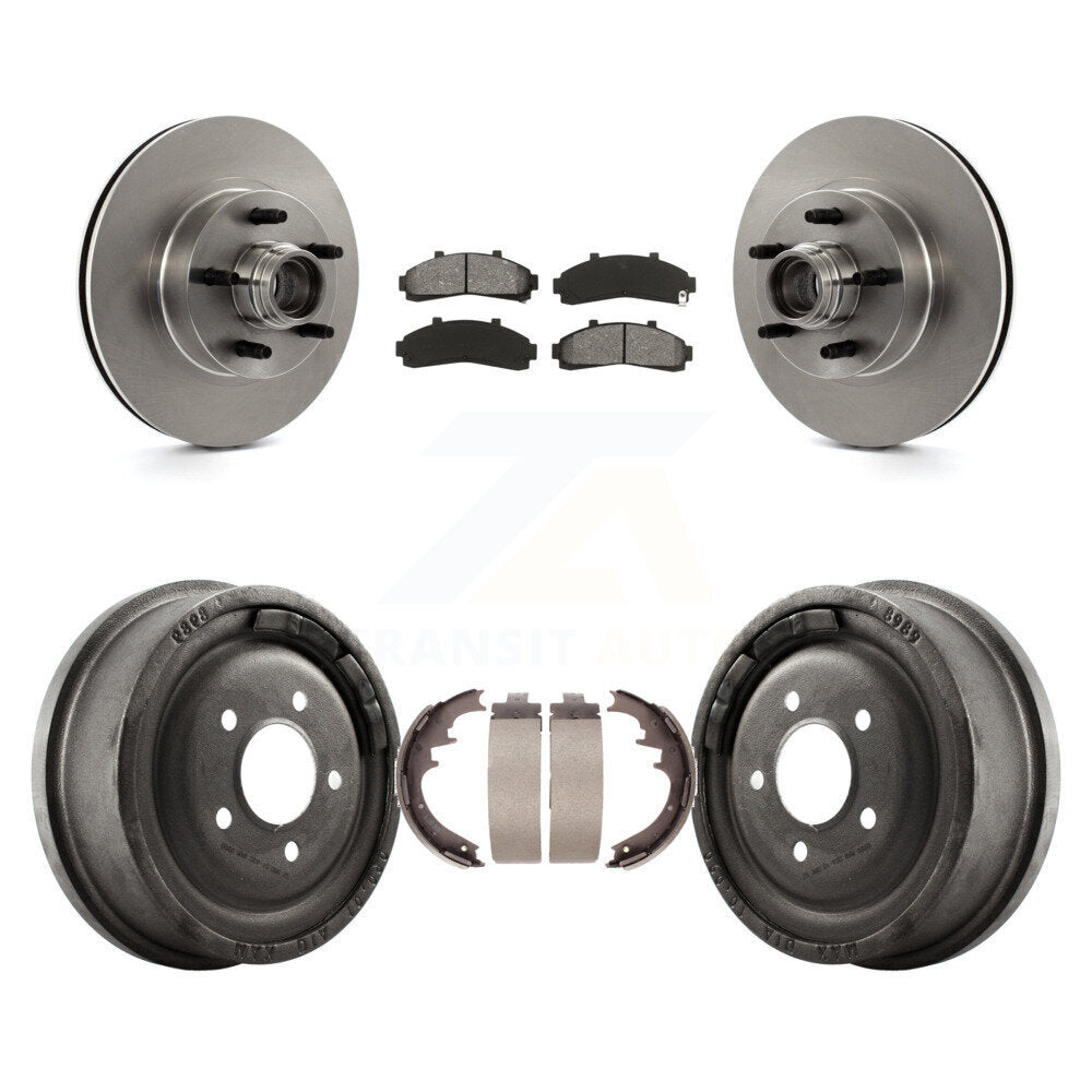 Transit Auto K8S-103472 Disc Brake Kit for 1998-2002 Ford Ranger - Front and Rear product image