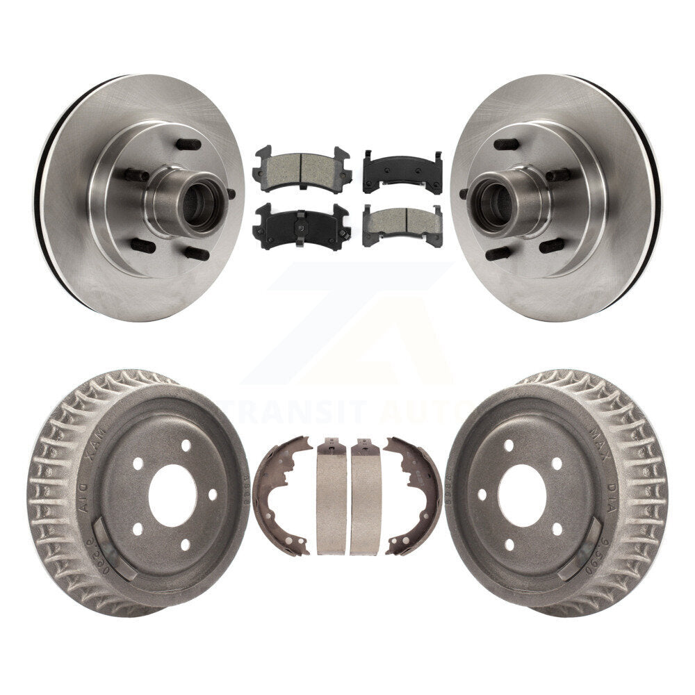 Transit Auto K8S-103486 Disc Brake Kit for 2003 Chevrolet S10, GMC Sonoma - Front and Rear product image