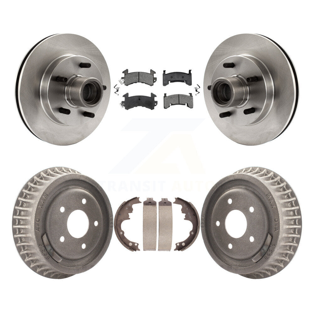 Transit Auto K8S-103487 Disc Brake Kit for 1992-2002 GMC Sonoma, Isuzu Hombre, Chevrolet Blazer & more - Front and Rear product image