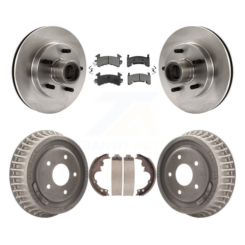 Transit Auto K8S-103487 Disc Brake Kit for 1992-2002 GMC Sonoma, Isuzu Hombre, Chevrolet Blazer & more - Front and Rear product image