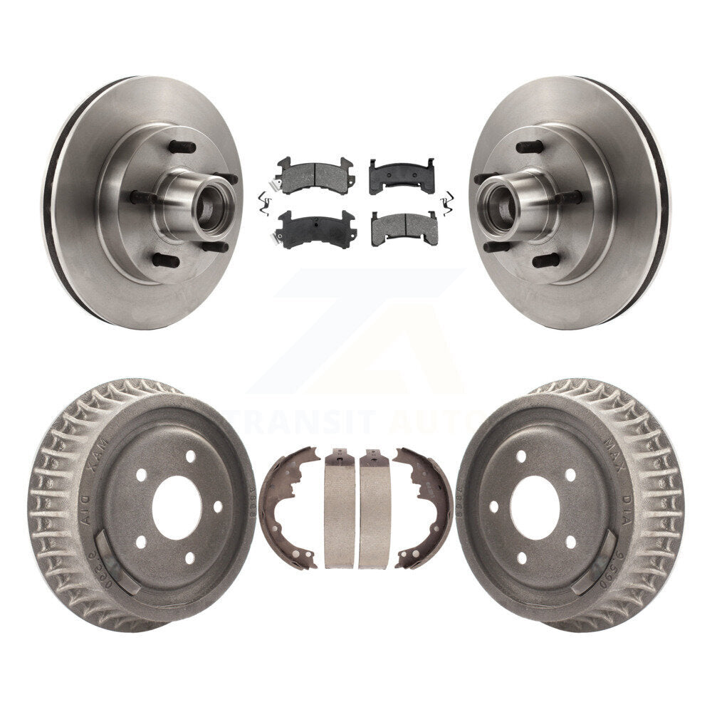 Transit Auto K8S-103489 Disc Brake Kit for 1992-1996 Chevrolet S10, Chevrolet S10 Blazer, GMC Jimmy & more - Front and Rear product image
