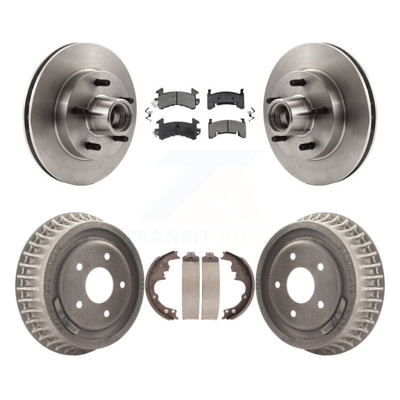 Transit Auto K8S-103489 Disc Brake Kit for 1992-1996 Chevrolet S10, Chevrolet S10 Blazer, GMC Jimmy & more - Front and Rear product image