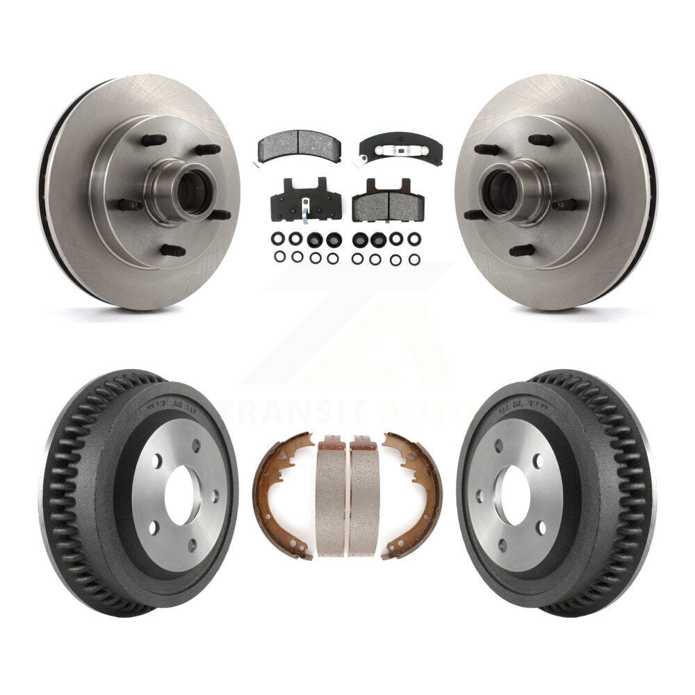 Transit Auto K8S-103491 Disc Brake Kit for 1994-1999 Dodge Ram 1500 - Front and Rear product image