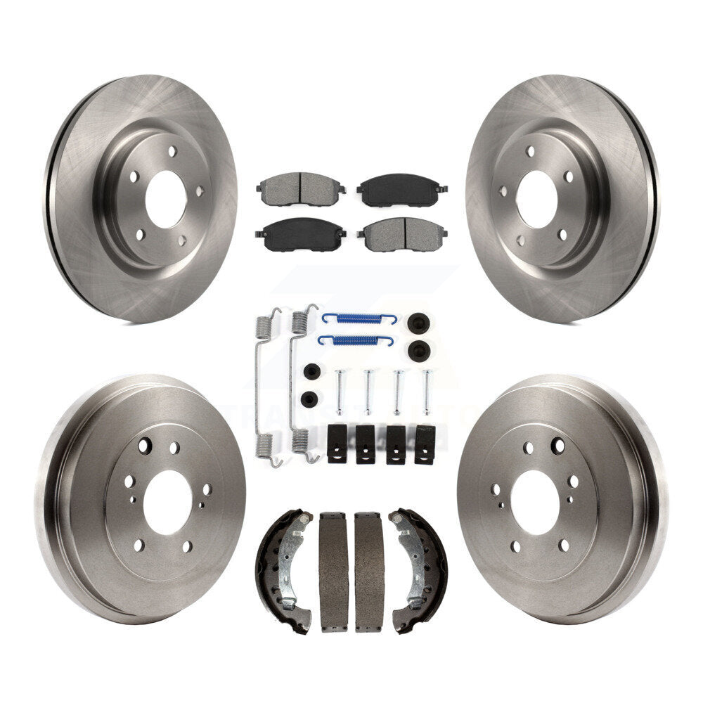 Transit Auto K8S-103495 Disc Brake Kit for 2017-2019 Nissan Sentra - Front and Rear product image